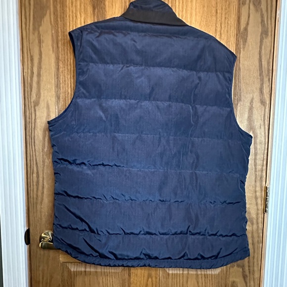 DANIEL CREMIEUX - Feather insulated 50% duck down feathers XL Vest Navy - Picture 12 of 12